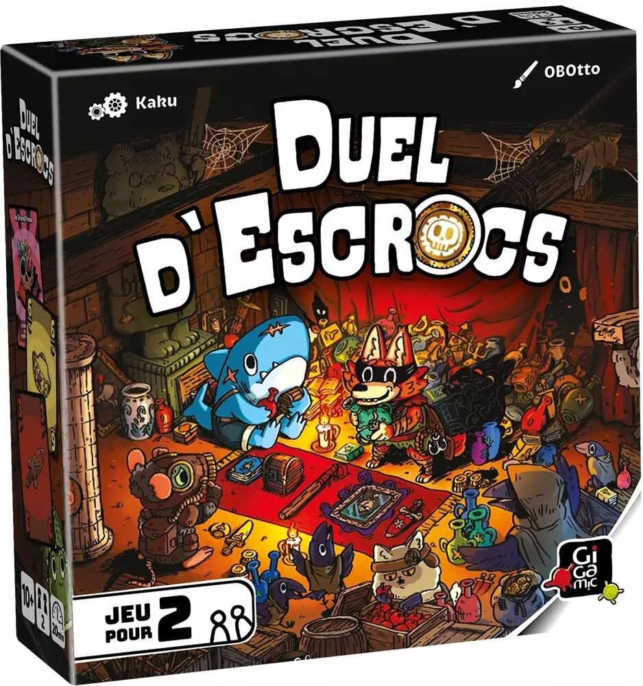 Couverture du jeu Duel d'Escrocs