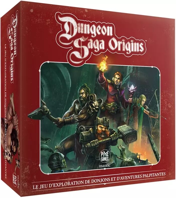 Couverture du jeu Dungeon Saga : Origins